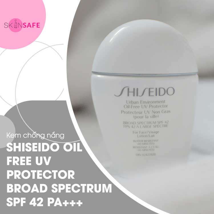 Kem chống nắng cho da mụn Shiseido Urban Environment Oil-free
